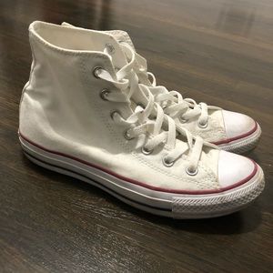 White High Top Converse
